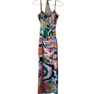 Emmanuela Maxi Layered Strappy Dress, S